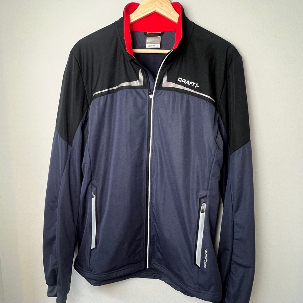 NWOT Craft Ventair Men's Windbreaker Jacket Medium Cycling Biking Lightweight